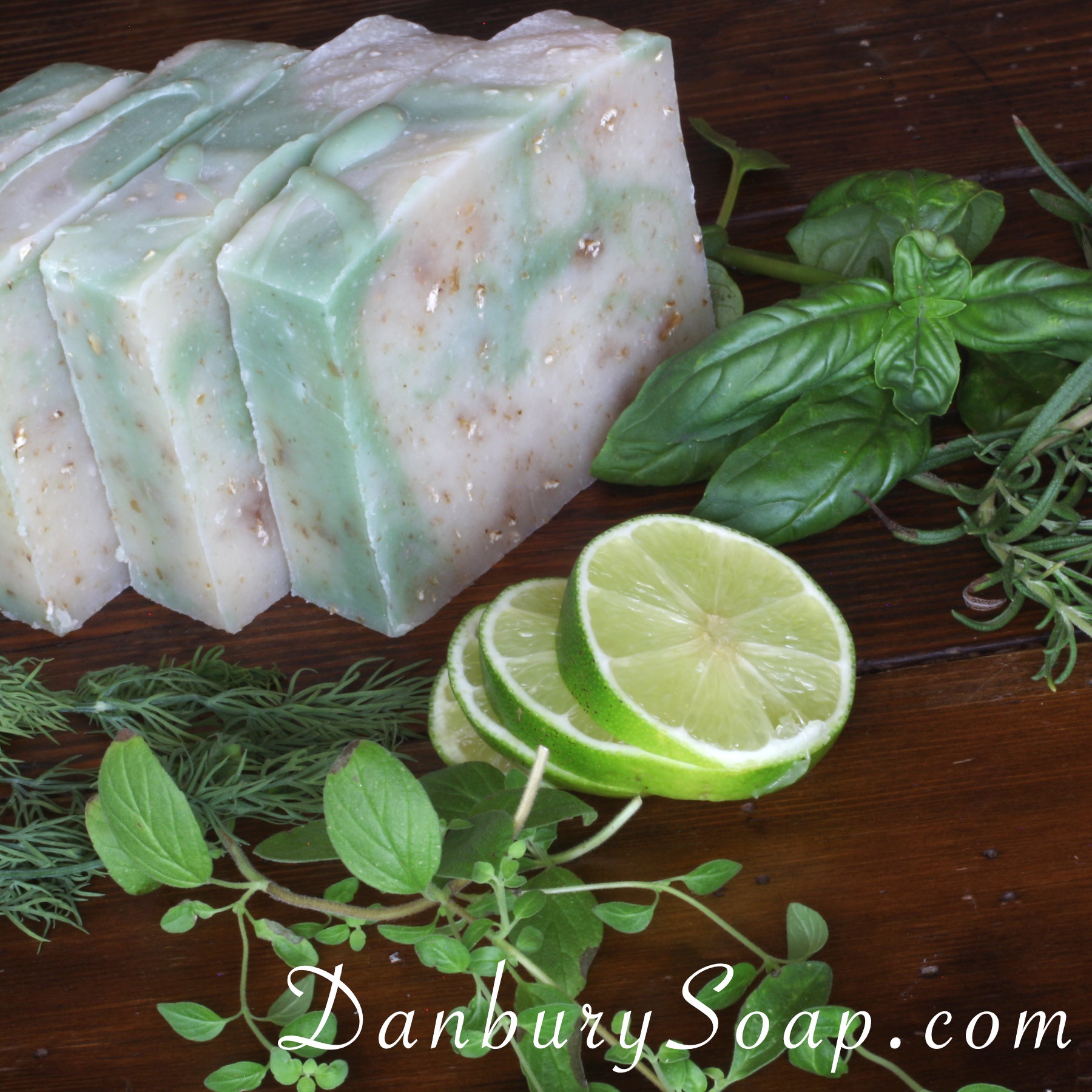 Lime Herb Oatmeal Soap